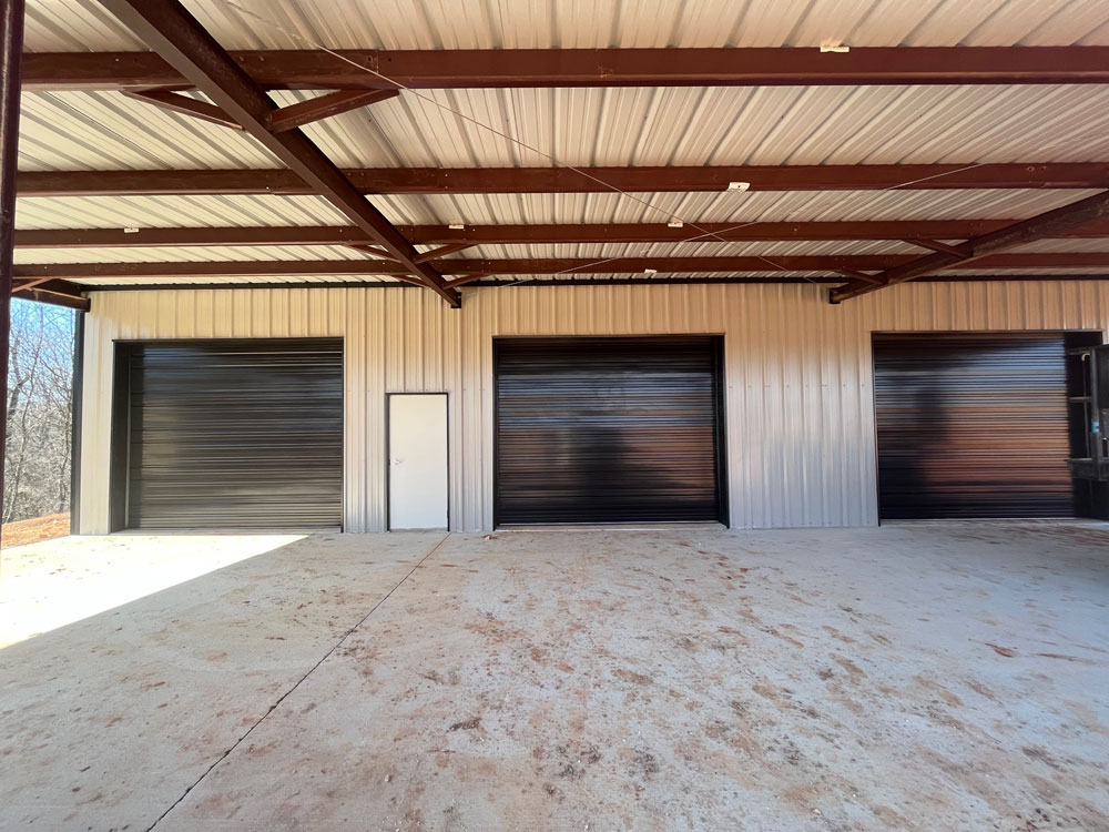 Commercial Ribbed Garage Door
