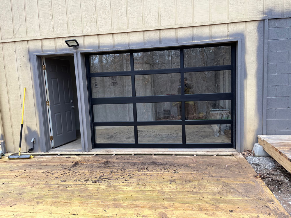 Commercial Full View Garage Door