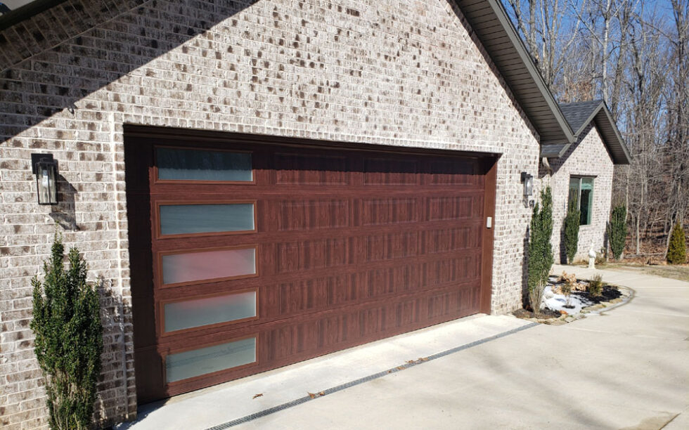 Amarr Lincoln Walnut Color Garage Doors & More