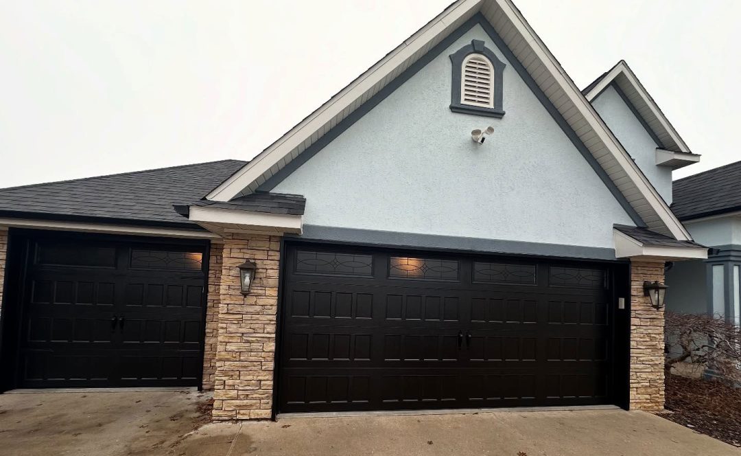 Black Garage Doors