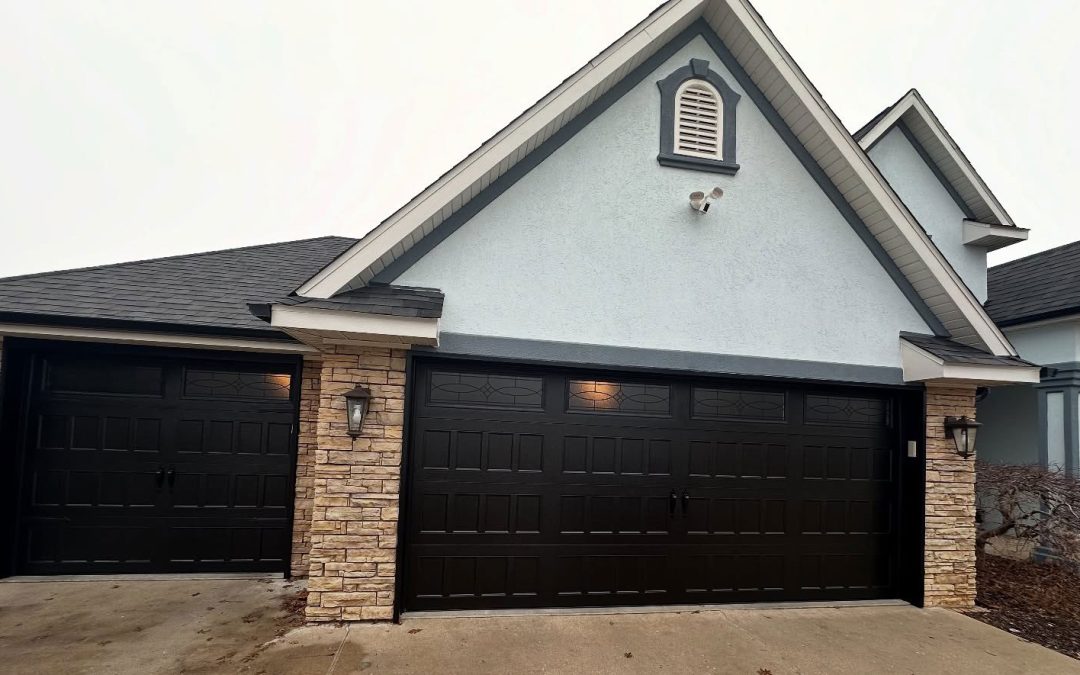 Black Garage Doors