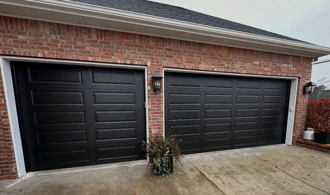 Black Garage Doors