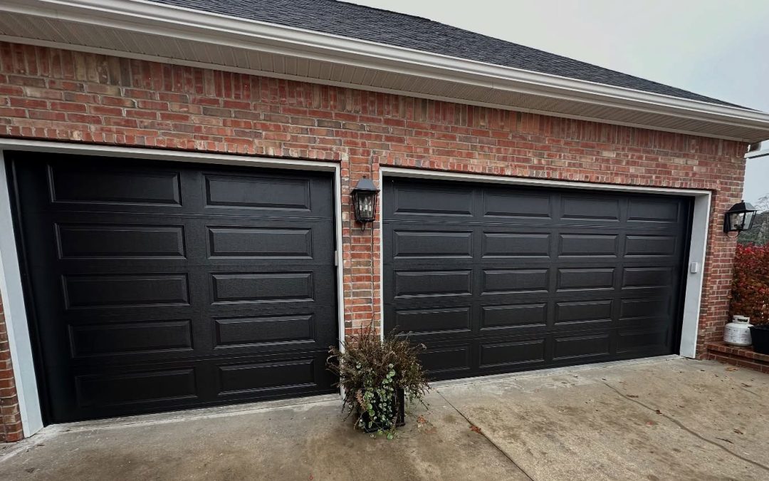 Black Garage Doors