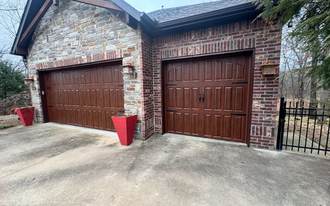 Brown Doors without Windows
